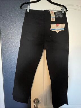 Levi's Black Straight-Leg Kids Jeans
